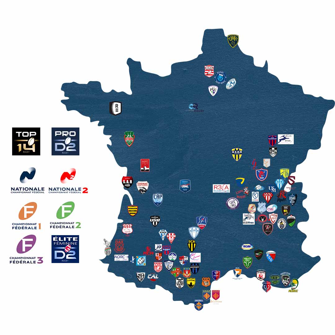 Références - Carte de France