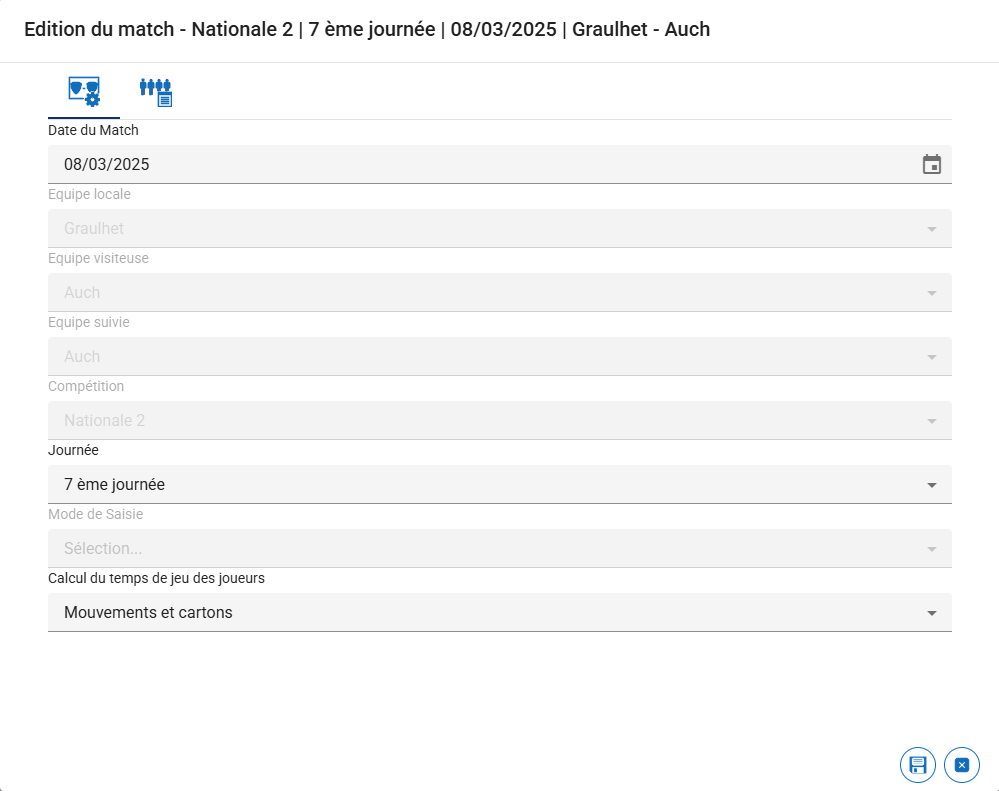 MATCH-Fiche match